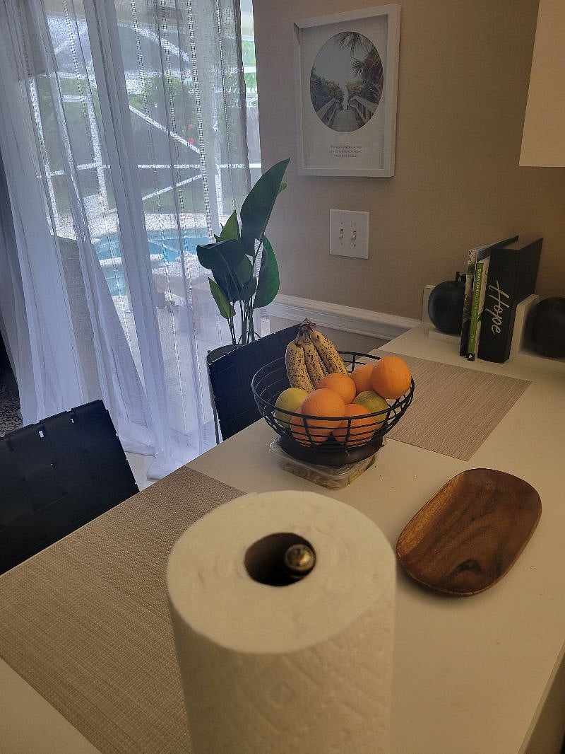Hightop eating area