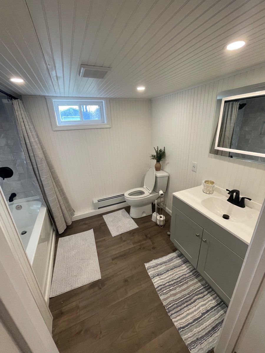 New bathroom #2 in basement 