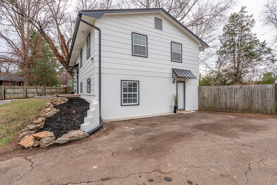 Assigned driveway parking right next to your private entrance.