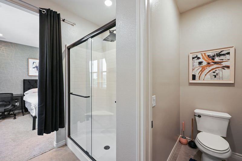 Master Bedroom - Private attached bathroom
