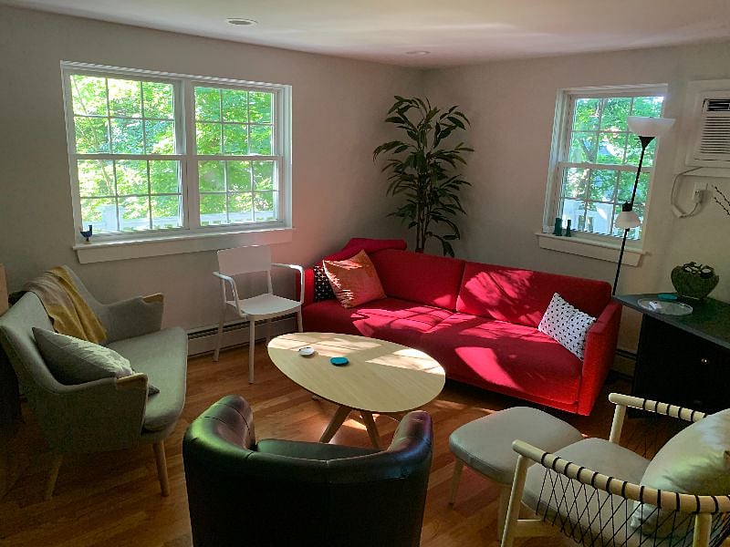 Open living & kitchen area