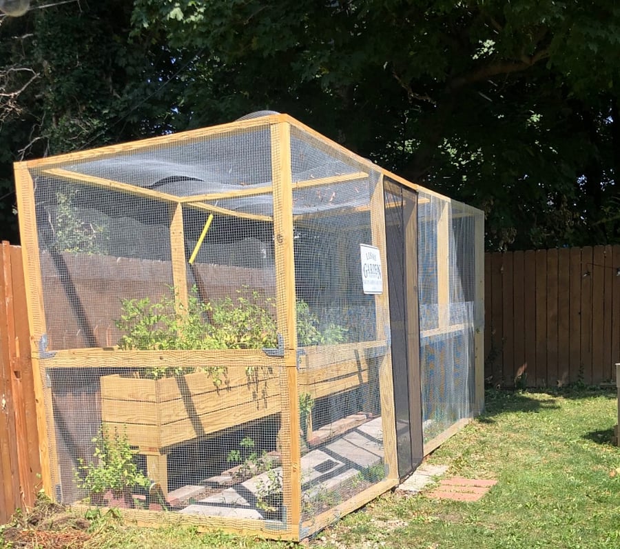 Like to plant veggies will this new garden house is waiting to be filled with Vegetable.  Happy gardening 