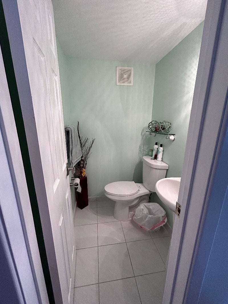 Half Bathroom-2nd floor of property