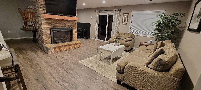 gas fireplace