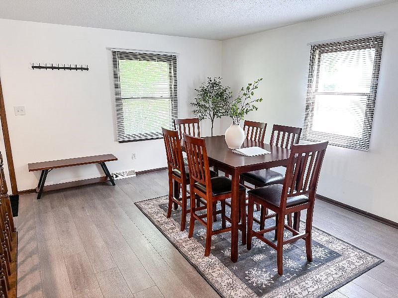 Bright Dining Room with Seating for 6
