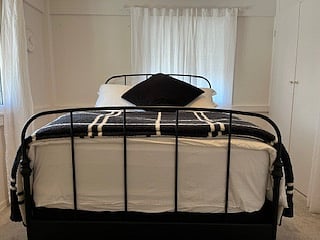 Full Sized Bed.  Large Closet and Extra shelving available in both rooms