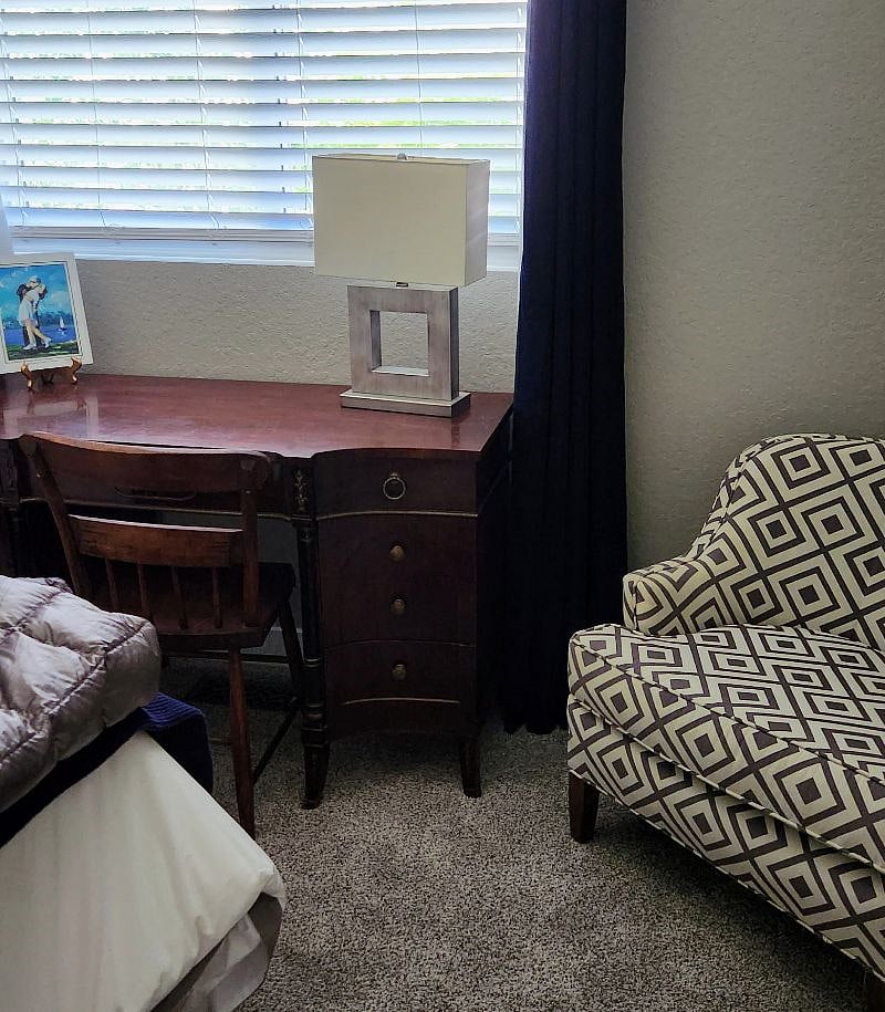 Desk in your bedroom.