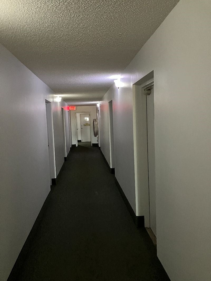 3rd Floor Hallway (two elevators and two sets of stairs)