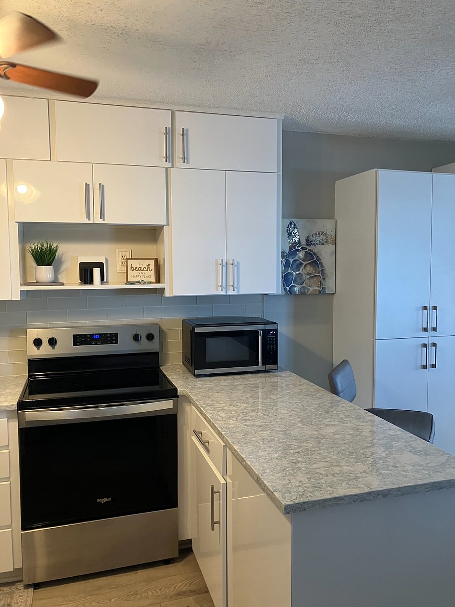 Enjoy a fully equipped kitchen with all the cookware and essentials ready for your stay.