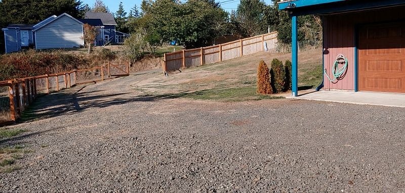 Large, fenced yard for your exclusive use