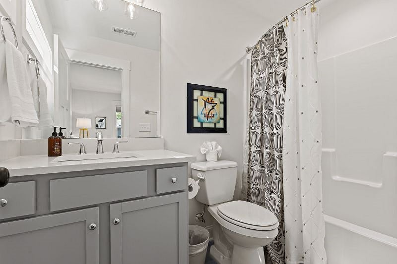 Ensuite for Bedroom 2
Hair dryer provided