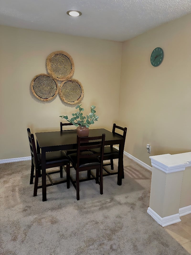 Dining area.