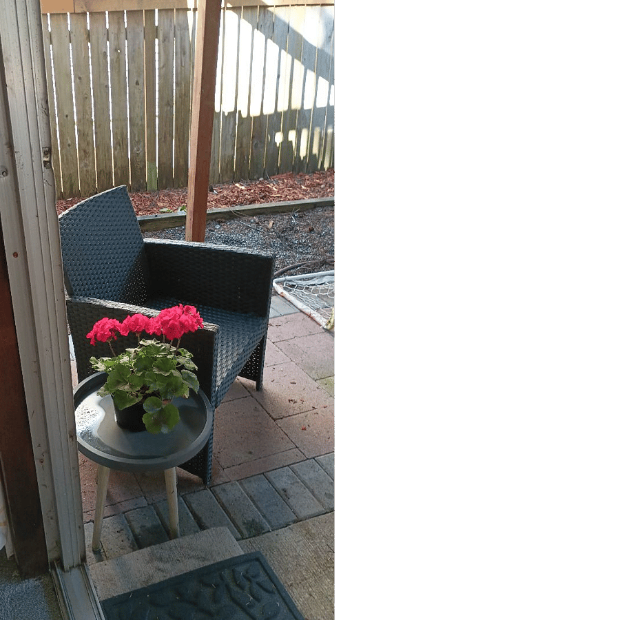 Enjoy an evening on the patio