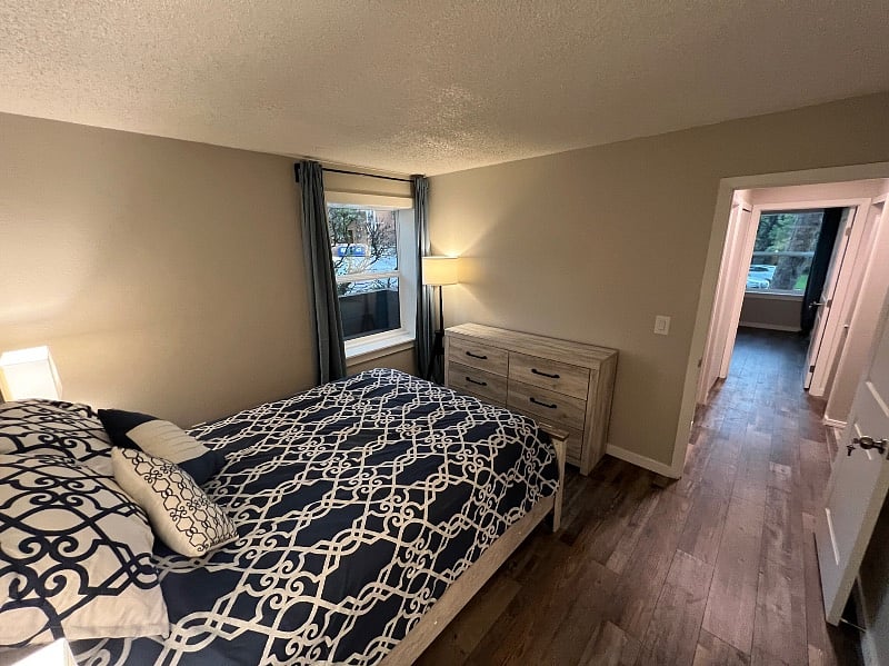 Secondary bedroom with large dresser