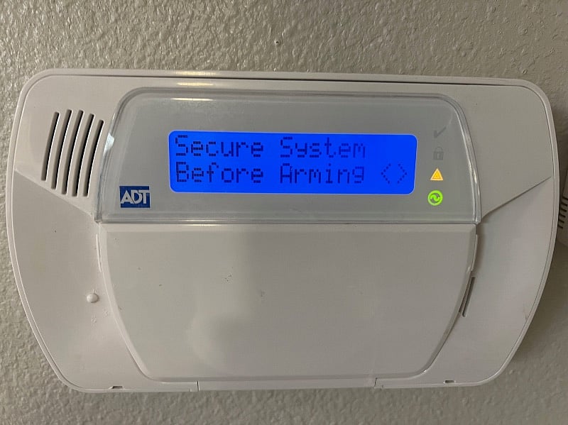 Optional security system available to use!