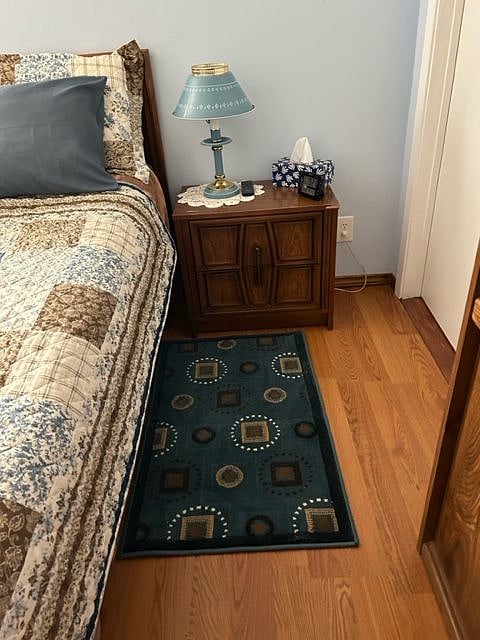 Nightstand and lamp