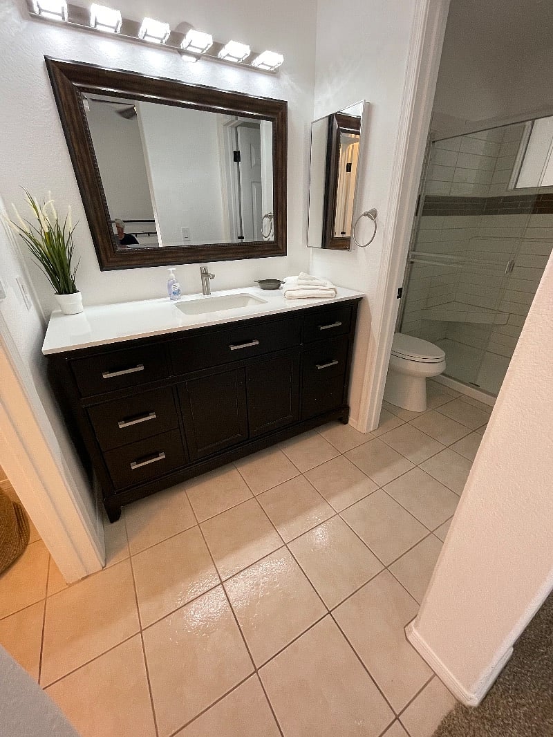 Primary bathroom