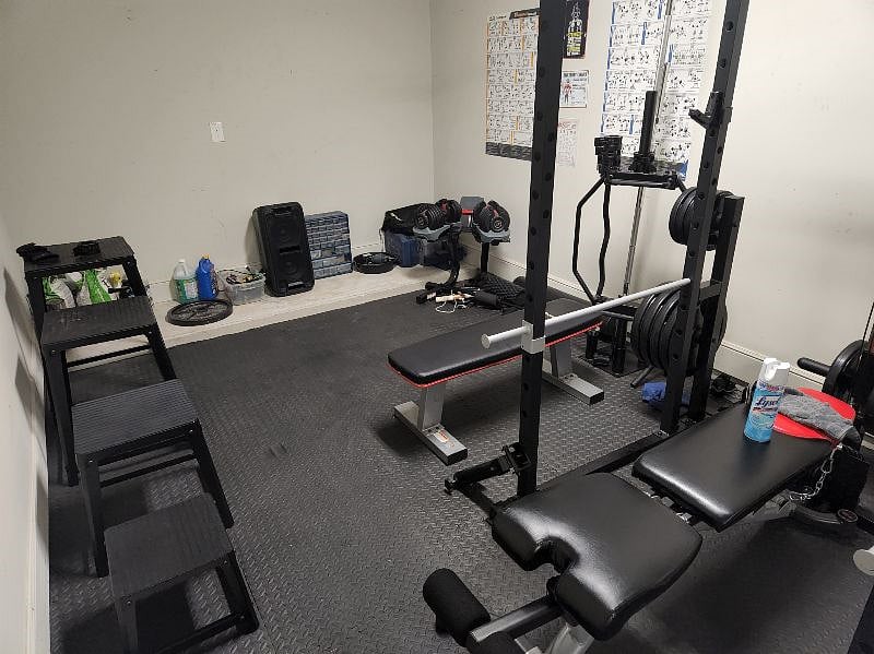 Garage Workout Room