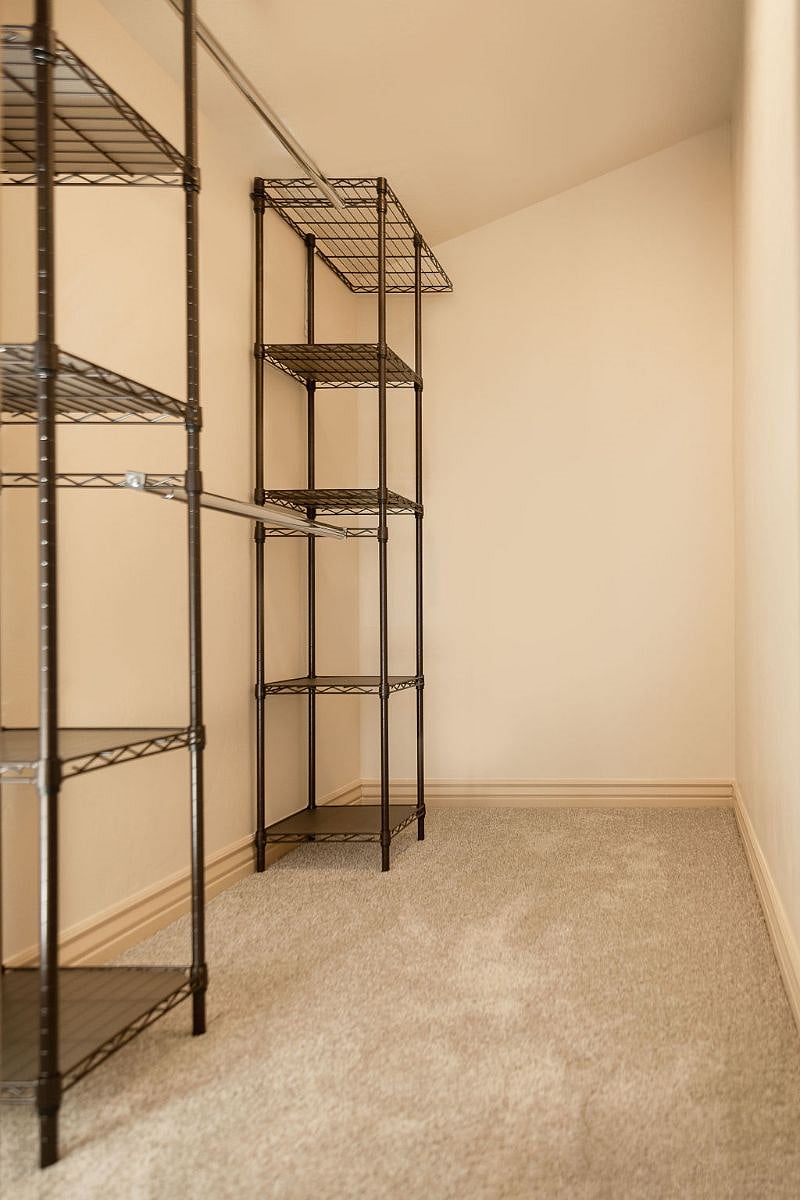 Smaller room closet