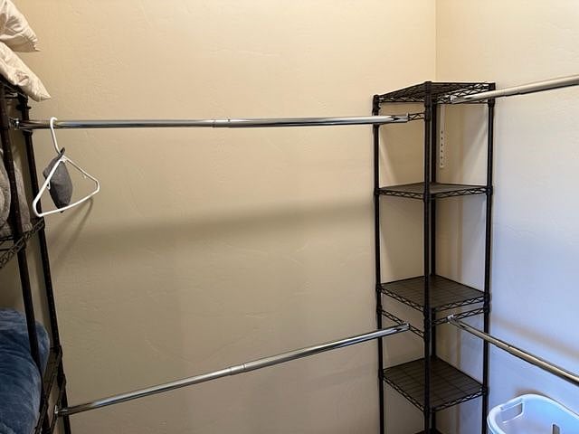 Master walk in closet