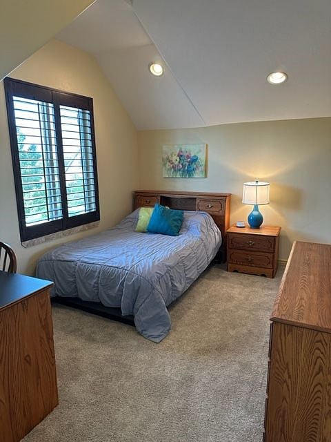 2nd bedroom with a full size bed