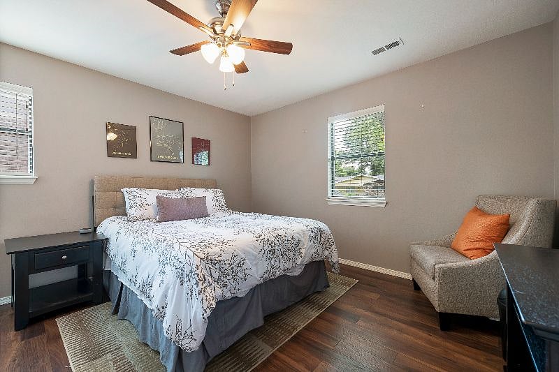 2nd Bedroom at front of the house
