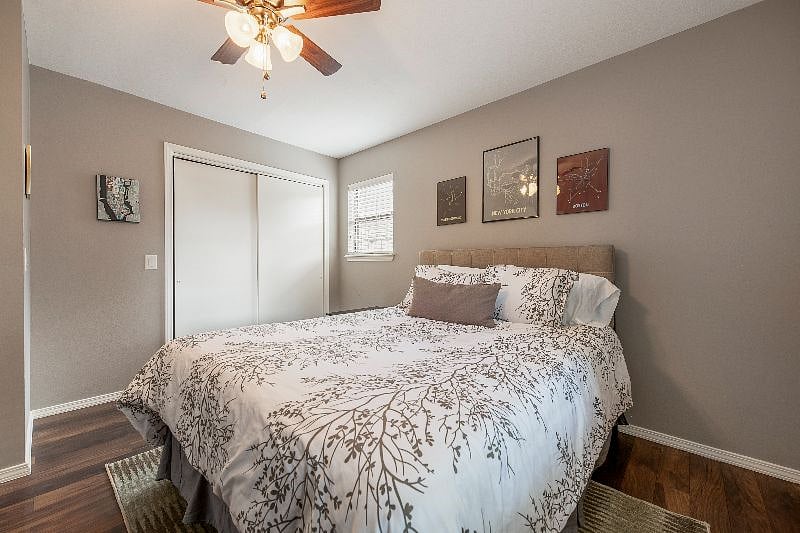 2nd Bedroom at front of the house