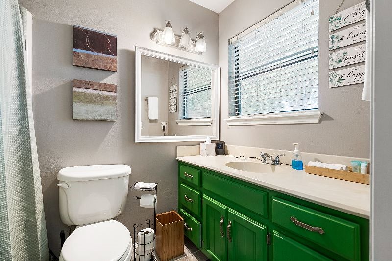 Master Bath within Master BR. Has tub/shower