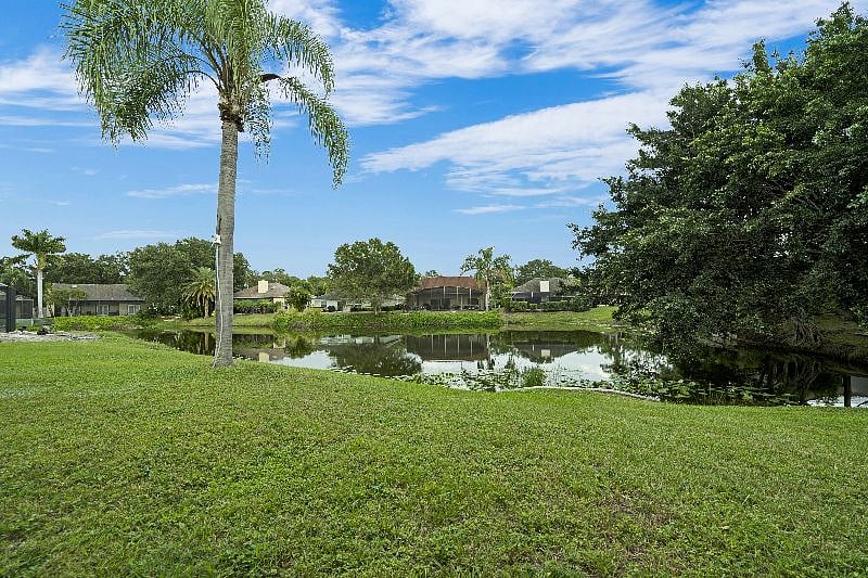 Lake View from Backyard