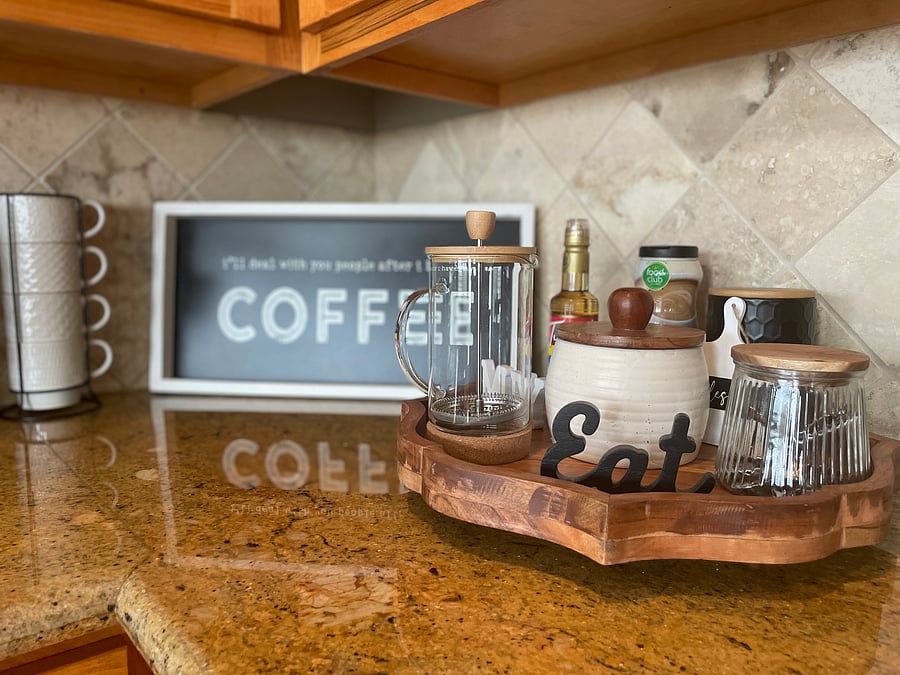Coffee bar to start your morning