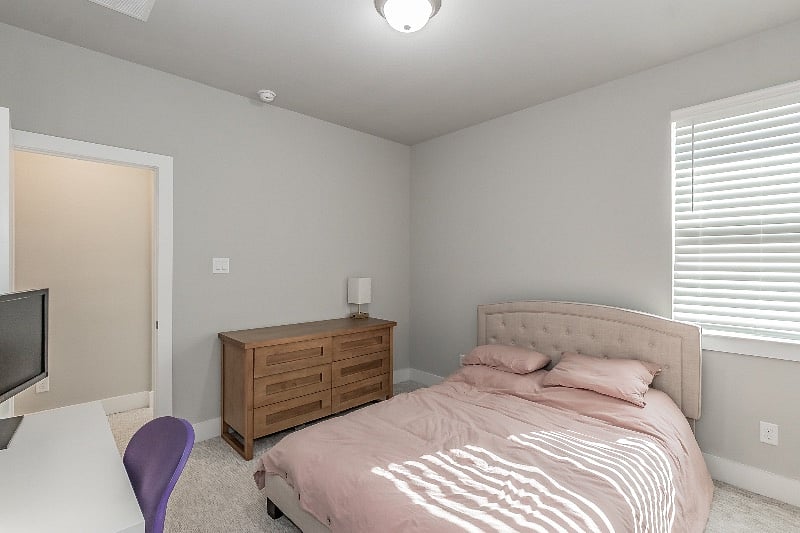Private bedroom (Bedroom 2) with shared bathroom (furnished)