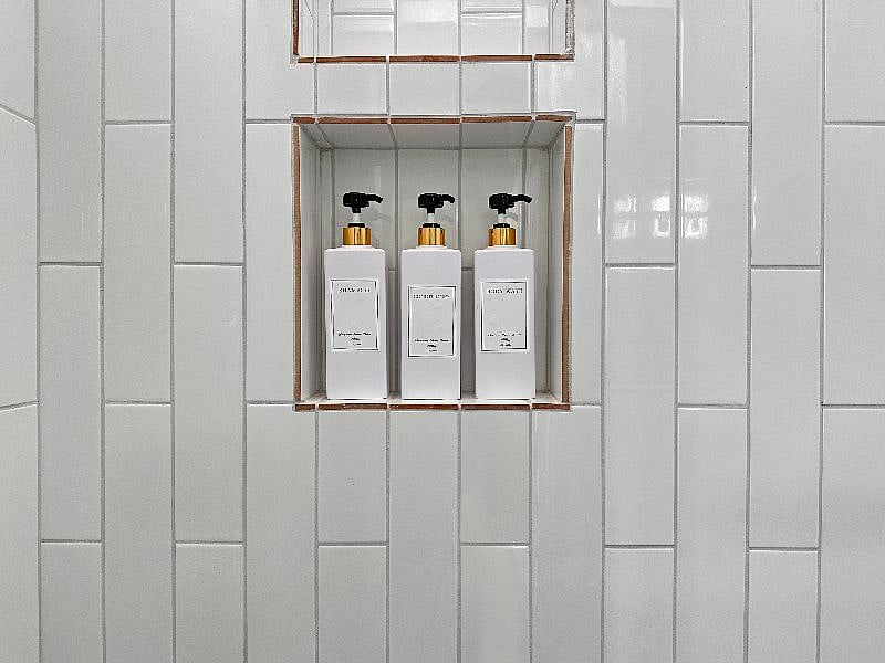Fully stocked with spa level shower amenities