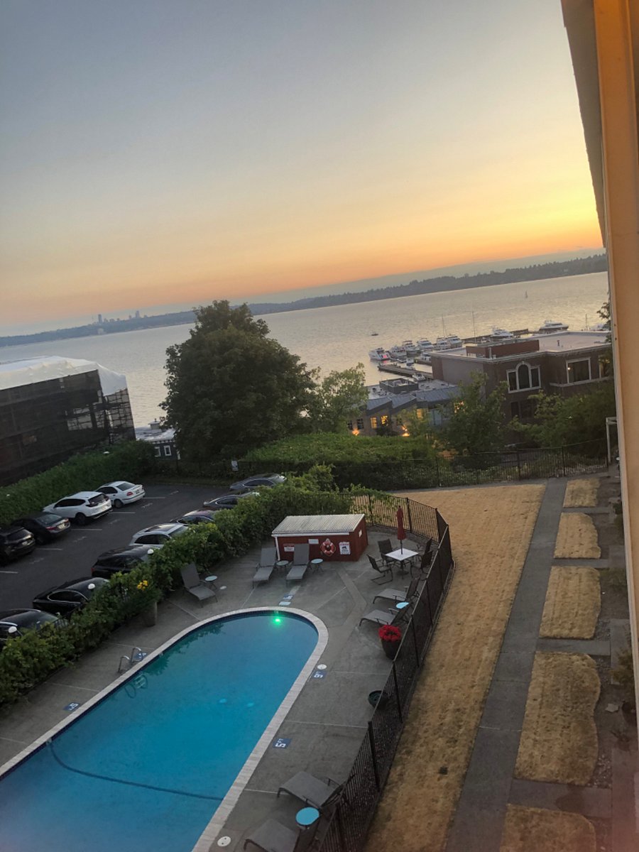The most beautiful sunsets from the balcony every night!