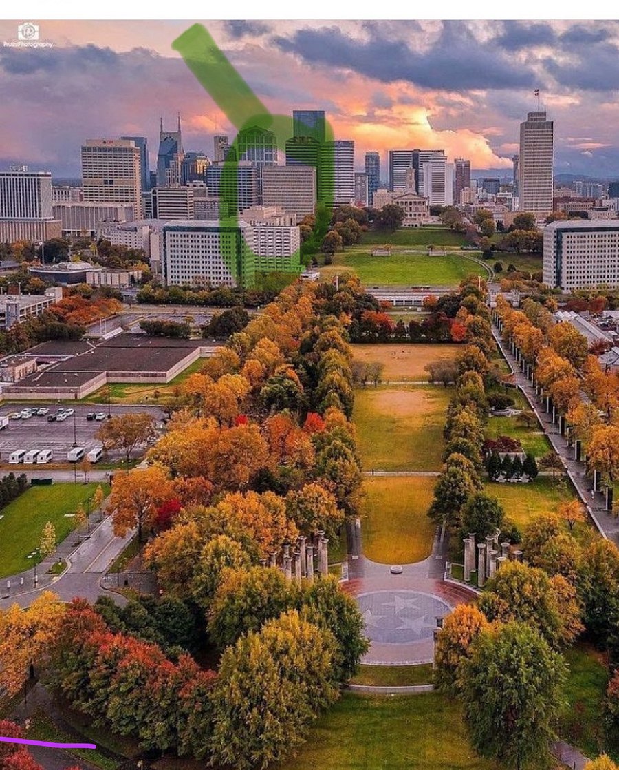 This area is considered Bicentennial Mall next to farmers market. This is right across the street from the condo which is highlighted.