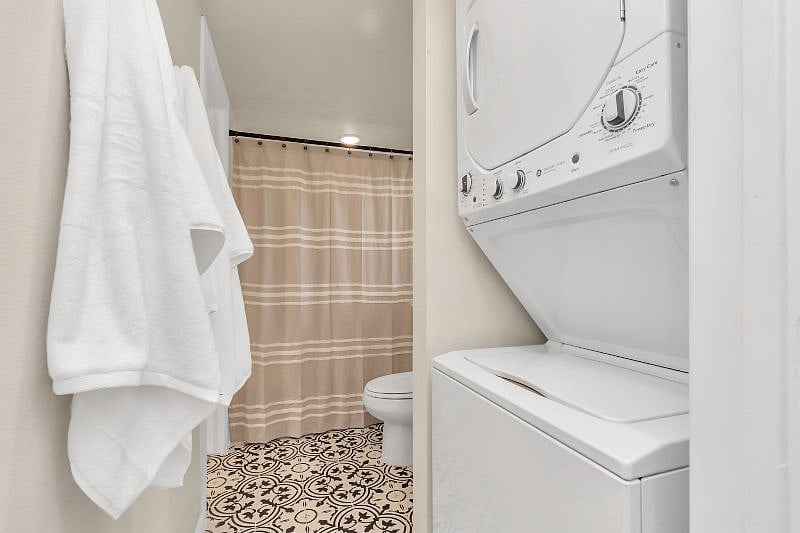 Washer and dryer in your apartment