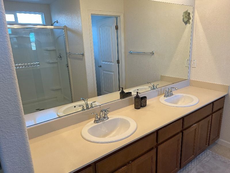 double sink bathroom