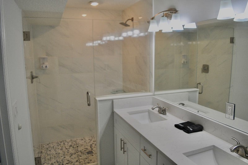 Master bathroom