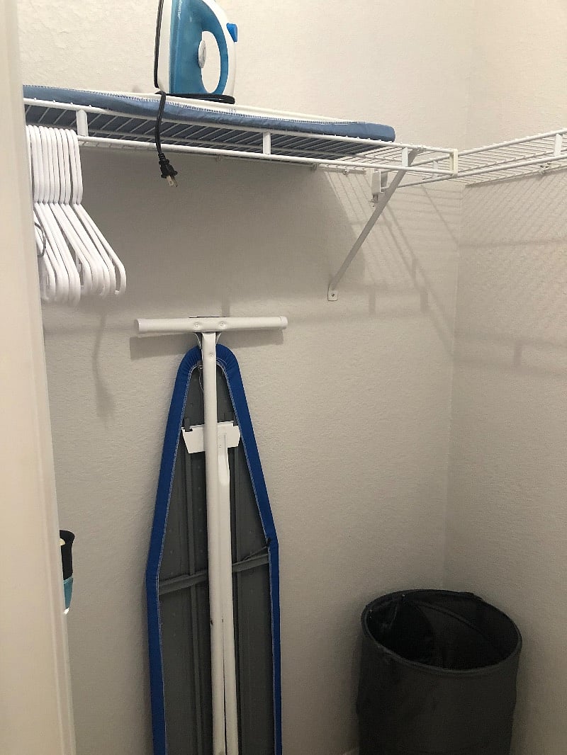 Bedroom walk in closet