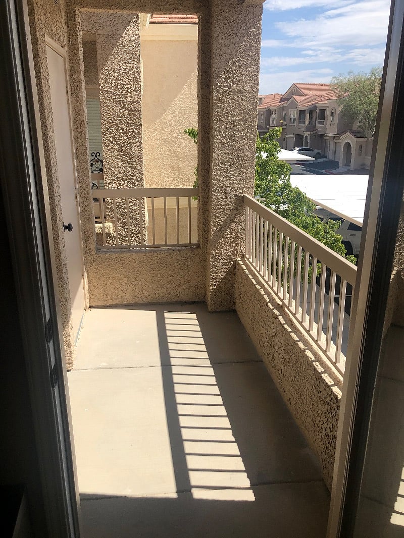 Upper balcony