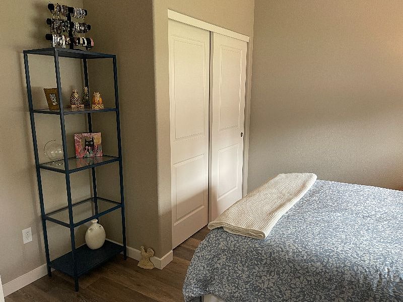 Front bedroom with closet