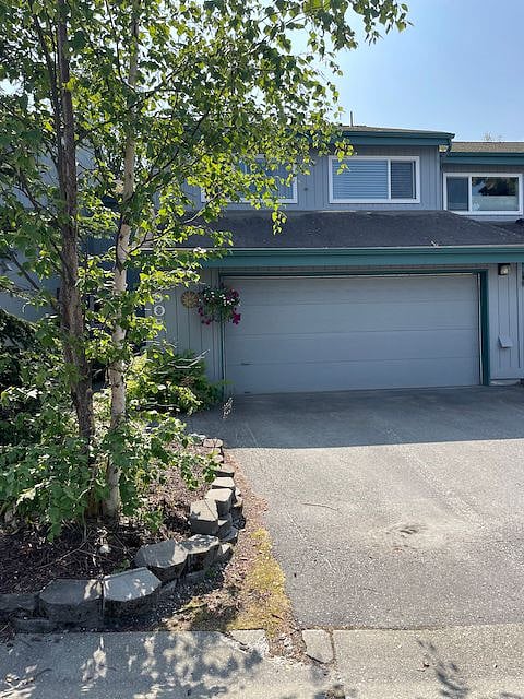 Driveway has room to park 2 vehicles and guest parking is nearby. Snowplowing, shoveling and sanding in winter is provided by condo association