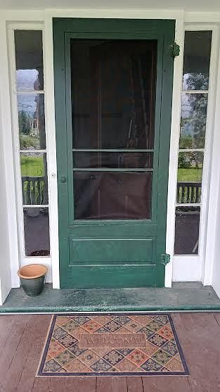 Front door private entrance