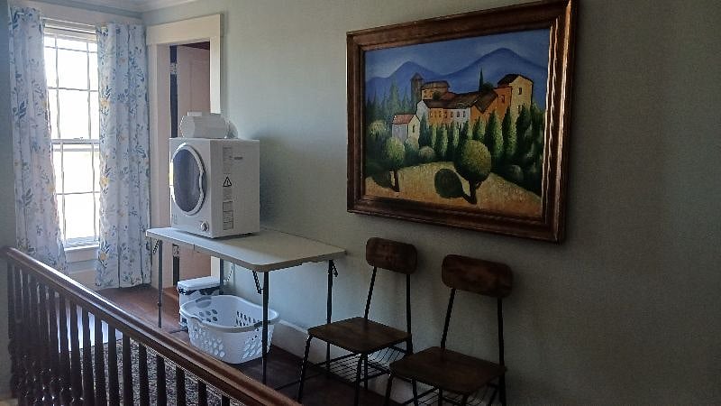 2nd Floor Hallway with Laundry