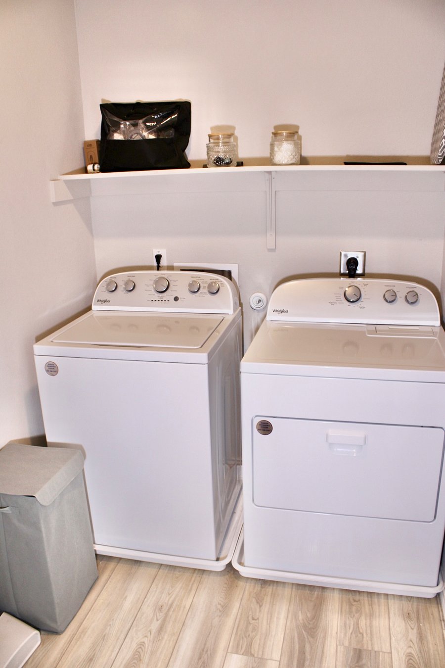 Shared laundry room