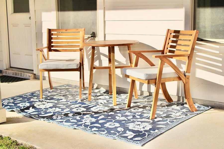 Shared patio