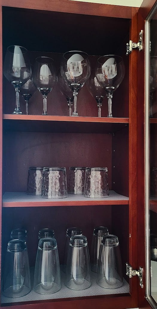 Glassware.