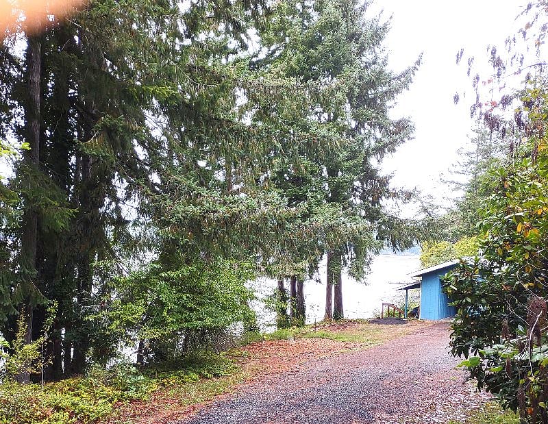 House from driveway
