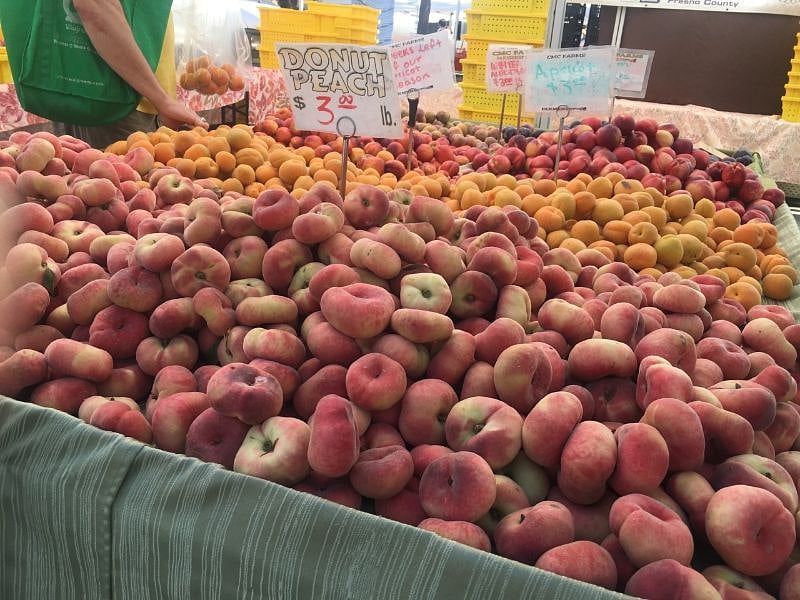 Farmers' market runs on Sundays and is located  by the train station at the end of Calderon.