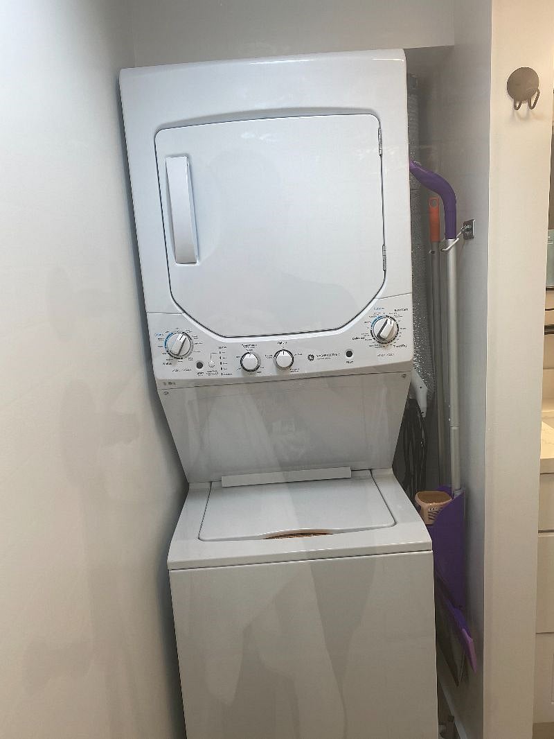 Full size washer and dryer