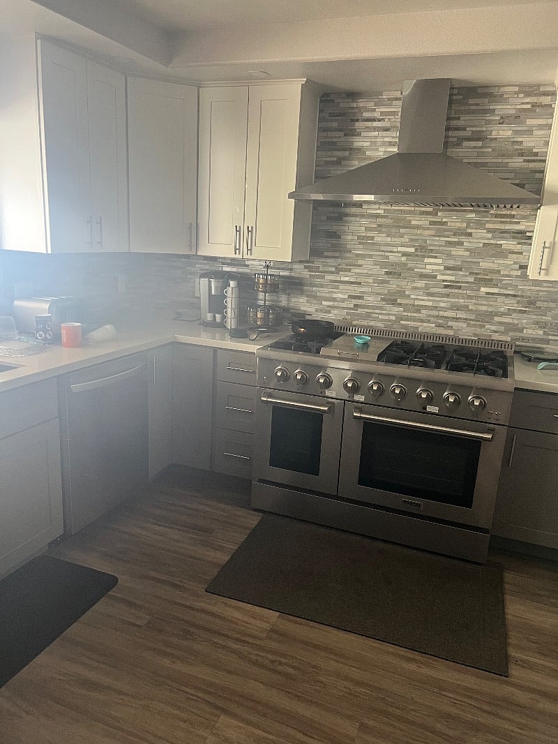 Kitchen area.